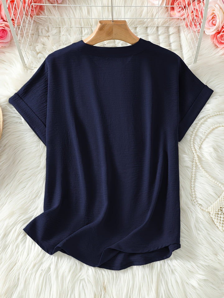 RILEY | RELAXED V-NECK EVERYDAY TEE