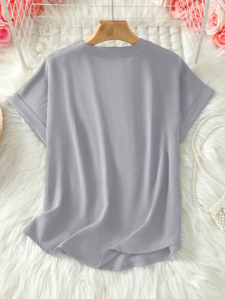 RILEY | RELAXED V-NECK EVERYDAY TEE