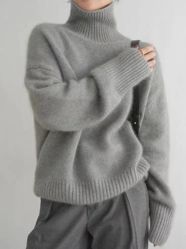 LOTTIE™ | CASHMERE TURTLENECK JUMPER