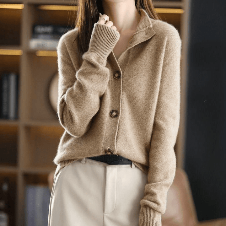 Anny | Luxurious Cashmere Knit Cardigan